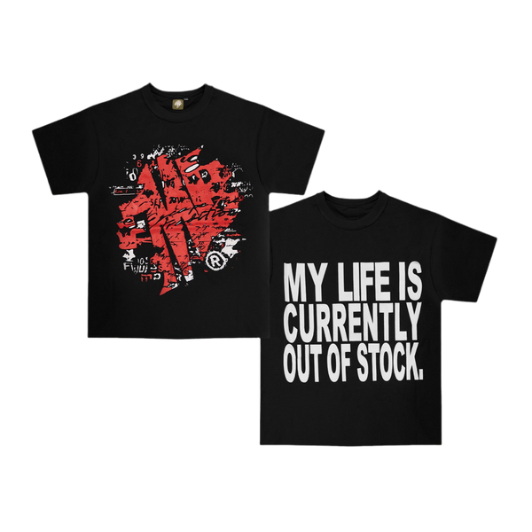 Black O.O.S T-Shirt (Reversible)